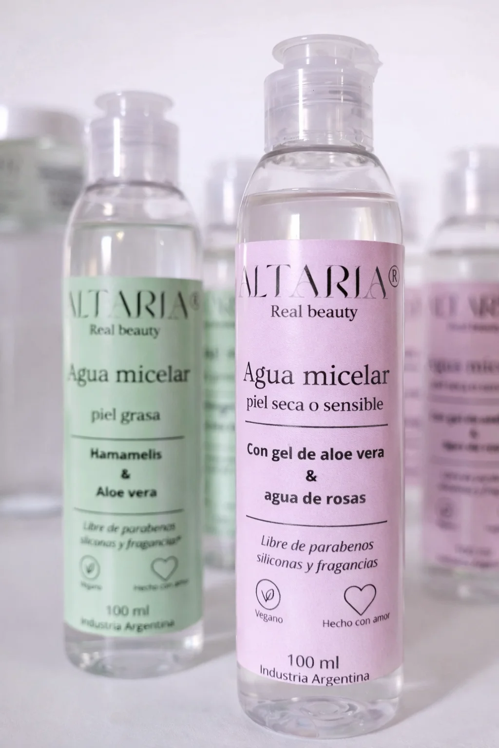Agua micelar — limpieza suave para pieles sensibles